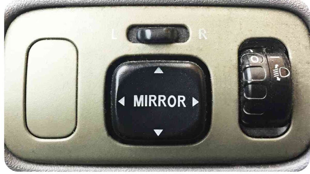 Worn Out Mirror Control Switch